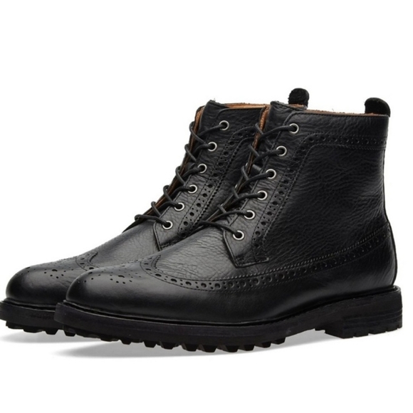 Polo by Ralph Lauren Black Leather Boots main image 12
